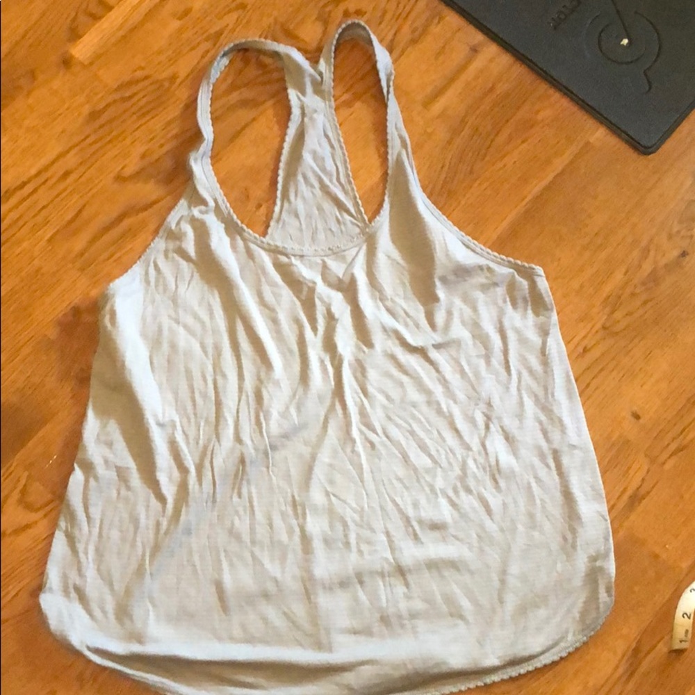 Grey lulu tank